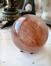 Load image into Gallery viewer, Hematoid Quartz Sphere